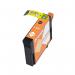This photo features a pack of TSW ink cartridges in bright orange. Each cartridge holds 17ml of ink and is compatible with Epson printers.