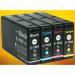 The TSW Ink Cartridges Compatible with Epson C13T79034010 model is a vibrant magenta color with a sleek design. It features a high page yield of 2000, perfect for large printing projects. This photo captures the superior quality and functionality of this ink cartridge.