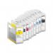This image shows a set of TSW ink cartridges in vivid light magenta, compatible with Epson printers. The cartridges are labeled with T8506 and contain 87ml of ink.