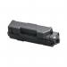 This image shows a package of TSW ink cartridges compatible with Kyocera TK1160. The cartridges are black in color and have a page yield of 7200. The packaging clearly displays the model CTK1160.