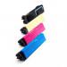 The picture shows a pack of TSW ink cartridges, designed to be compatible with Kyocera printers. The cartridges are colored in a vibrant cyan hue and have a page yield of 4000 pages. Each cartridge is clearly labeled with the model number TK540C.