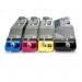 The TSW Ink Cartridges Compatible Kyocera 1T02JZBEU0 TK865M in Magenta has a sleek and compact design. The high-quality ink provides vibrant and long-lasting prints. The cartridge has a 12000 page yield, making it a cost-effective option. The rich magenta color adds a pop of brightness to any document or photo.