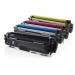 The image shows TSW ink cartridges compatible with Brother printers. The multipack includes TN241 cartridges in assorted colors with a page yield of 2500 for black and 1400 for each colored cartridge.