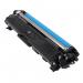 The picture shows a pack of TSW ink cartridges compatible with Brother toner. The cartridge is in a vivid cyan color with an estimated page yield of 2200 pages. The packaging shows a lead time of 7-10 days.