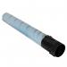 This image shows a set of TSW ink cartridges in the color cyan, compatible with Konica Minolta TN324C A8DA450. The cartridges have a page yield of 26000 and are meant for use with copiers.