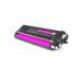The photograph shows a set of TSW ink cartridges in magenta, specifically compatible with Brother TN328. These high-yield cartridges are designed to produce up to 6000 pages.