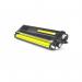 The TSW ink cartridges compatible with Brother TN328 in yellow have a page yield of 6000. These cartridges are designed to fit seamlessly into your printer and produce vibrant, high-quality yellow prints. The label on the cartridges displays their compatibility and page yield, ensuring a hassle-free printing experience. The bright yellow color adds a pop of color to your printing supplies.
