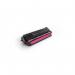The photo shows a pack of TSW ink cartridges that are compatible with Brother TN329M and TN900M printers. The color of the cartridges is magenta and they have a page yield of 6000 pages.