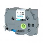Compatible Brother TZE253 Blue on White Label Tape 24mm/8m  CTZE253