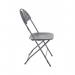 TITAN LINKING FAN BACK FOLDING CHAIR CHARCOAL TCFAFC2LK-C