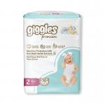 Giggles Mini Nappies 3-6kg Jumbo (Pack of 70) 2101 TSL20694