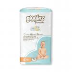 Giggles Maxi Nappies 7-18kg Jumbo (Pack of 54) 2103 TSL20696