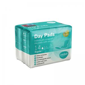 Interlude Ultra Day Regular Sanitary Pads with Wings x14 Pads Pack of