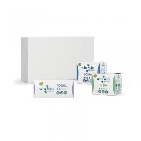 Win Win Bundle Organic Regular Day Pads 14 x4 PacksNight Pads 10 x 6 PacksPant Liners 30 x 1 Pack OPBUND5 TSL99965