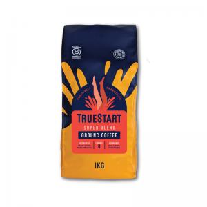 Truestart Super Blend Ground Coffee 1kg HBSBGR1KG TST10126