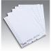 Rexel Crystalfile Classic Crystal Link White (Pack of 50) 3000039