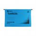 Rexel Crystalfile Flexi Standard Foolscap Blue (Pack of 50) 3000041 TW13772