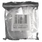 Rexel Crystalfile Flexi Index Divider Tabs Clear (Pack of 50) 3000057 TW13794