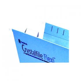Rexel Crystalfile Flexi Tab Inserts White (Pack of 50) 3000058 TW13795