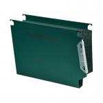 Rexel Crystalfile Classic 30mm Lateral File Green (Pack of 25) 3000109 TW17767