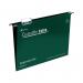 Rexel Crystalfile Extra 15mm Suspension File Green (Pack of 25) 70628 TW70628