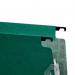 Rexel Crystalfile Classic 15mm Lateral File Green (Pack of 50) 70670 TW70670