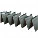 The photo shows a pack of 50 green suspension files by Rexel, designed for use with Crystalfile suspension filing systems. Each file is linked together for easy organization and storage of foolscap sized documents.