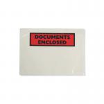 GoSecure Self Adhesive Document Envelopes A6 Documents Enclosed Text (Pack of 1000) 4302002 TZ60377