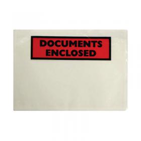 GoSecure Document Envelopes Documents Enclosed Self Adhesive A5 (Pack of 1000) 4302003 TZ60584