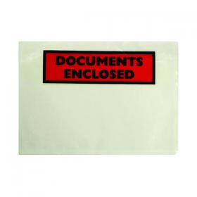 GoSecure Document Envelopes Documents Enclosed Self Adhesive A5 (Pack of 1000) 4302003 TZ60584