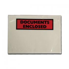 GoSecure Document Envelopes Documents Enclosed Self Adhesive A6 (Pack of 100) 9743DEE02 TZ69377
