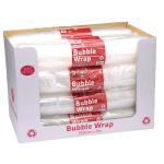 Post Office Postpak Clear Bubble Wrap 500mmx3m (Pack of 12) 37749 UB20020
