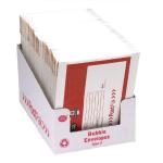 Post Office Postpak Size 0 Bubble Envelope 140x195mm White/Red (Pack of 100) 41629 UB21120