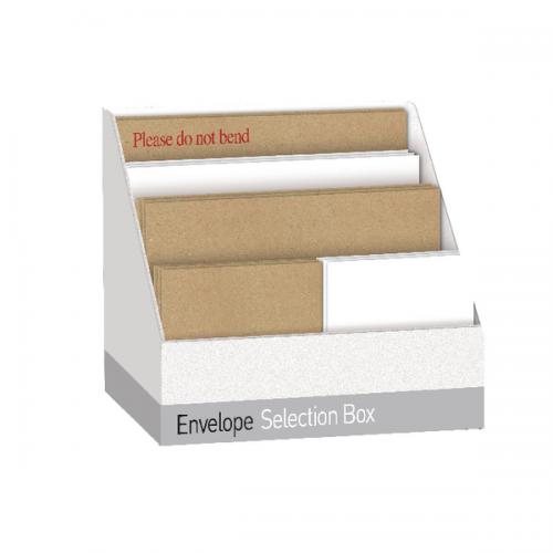 Cheap Stationery Supply of Envelope Selection Box Assorted White/Manilla UB70062 UB70062 Office Statationery