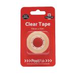 Postpak Clear Sticky Tape 19mmx33m (Pack of 12) P12 UB70980