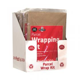 Post Office Brown Post Pack Wrap Kit (10 Pack) 39124016 UB98610