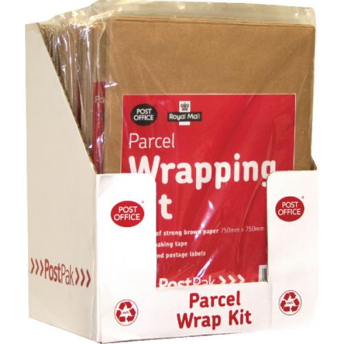 brown parcel wrap