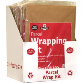 Post Office Brown Post Pack Wrap Kit (Pack of 10) 39124016 UB98610