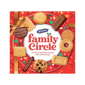 McVities Family Circle Sweet Biscuit Assortment 400g 44772 UN04092