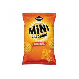 Jacobs Mini Cheddars Big Bag Original 45g (Pack of 30) 36564 UN07621