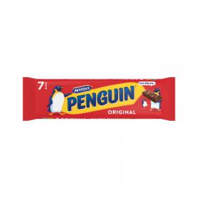 McVities Penguin Milk Chocolate Biscuit Bars (Pack of 7) 44541 UN21036