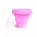 Unicorn Medical Grade Silicone Menstrual CupSterilising Unit Pink Unipink UNI39765