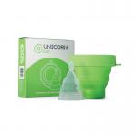 Unicorn Medical Grade Silicone Menstrual CupSterilising Unit Grenn UniGreen UNI39766