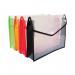 Seco Popper Wallet Foolscap Plus Assorted (Pack of 4) EPW-AST UP00243