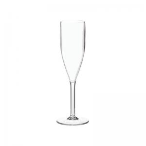 SECO Champagne Flute 190ml Polycarbonate Clear Pack of 6 CF8977