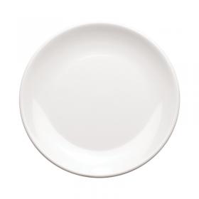 Seco Plate Round 7 Inch 18cm Melamine White (Pack of 6) RD-B002 UP00256