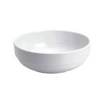 Glazed Bowl 7.5 Inch 19cm Melamine White (Pack of 6) GB-C108 UP00260