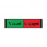 Sliding Sign Vacant/Engaged Self Adhesive V6DB/VE UP00728