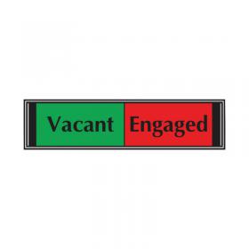 Sliding Sign Vacant/Engaged Self Adhesive V6DB/VE UP00728