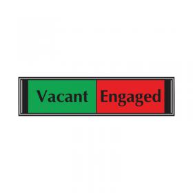 Sliding Sign VacantEngaged Self Adhesive V6DBVE UP00728